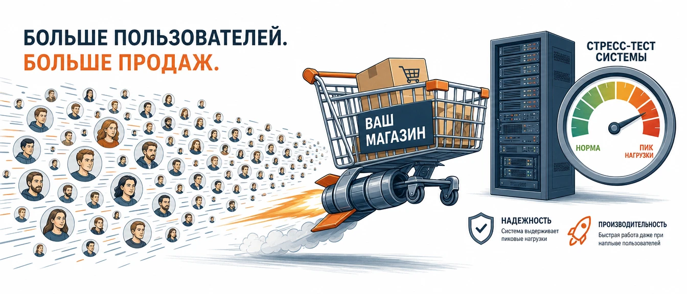 Нагрузочное тестирование сайта: как не упасть в горячий сезон